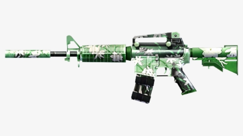 M4a1-s Jasmine , Png Download - M4a1 Free Fire Earth, Transparent Png, Transparent PNG