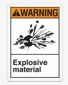 Warning Material Explosive Png, Transparent Png, Transparent PNG
