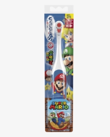 Spinbrush™ Super Mario - Electric Toothbrush Mario, HD Png Download, Transparent PNG