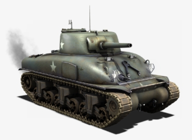 Sherman Tank Png, Transparent Png, Transparent PNG