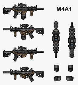 Bas-m4a1 - M4a1 Pixel, HD Png Download, Transparent PNG