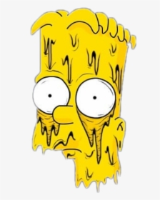 Transparent Bart Simpson Png - Bart Simpson Drawing Supreme, Png Download, Transparent PNG