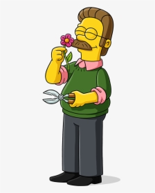 Ned Flanders Simpsons World, HD Png Download, Transparent PNG