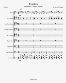 Africa Toto Clarinet Sheet Music, HD Png Download, Transparent PNG