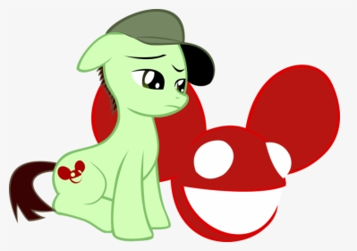 Princess Luna Pony Sunset Shimmer Green Red Mammal - Deadmau5 My Little Pony, HD Png Download, Transparent PNG