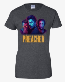 Preacher Season 2 Comic Book Cult Tv Show T Shirt,tank - T-shirt, HD Png Download, Transparent PNG