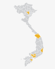 Map Of Vietnam, HD Png Download, Transparent PNG