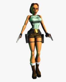 Tomb Raider Lara Croft Png Image Background - Lara Croft Old Vs New, Transparent Png, Transparent PNG