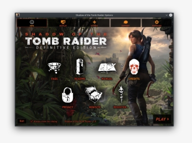 Shadow Of The Tomb Raider Definitive Edition, HD Png Download, Transparent PNG