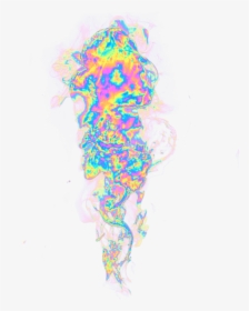 #smoke #steam #holo #holographic #colorful #rainbow - Holographic Png, Transparent Png, Transparent PNG