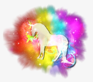 #unicorn #rainbow #smoke #colorful #rainbow #colors - Mane, HD Png Download, Transparent PNG