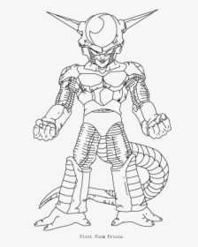 First Form Frieza By Mrinvincibleseth - Frieza 1st Form Drawings, HD Png Download, Transparent PNG