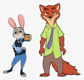 Thumb Image - Judy And Nick Zootopia Clipart, HD Png Download, Transparent PNG