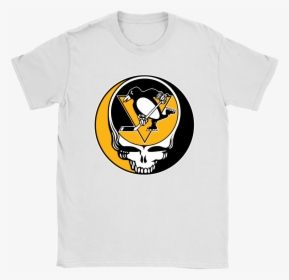 Nhl Team Pittsburgh Penguins X Grateful Dead Logo Band - Steal Your Face, HD Png Download, Transparent PNG