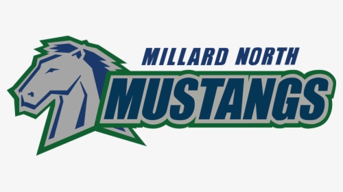 Millard North Mustang Logo , Png Download - Millard North High School Mustangs, Transparent Png, Transparent PNG