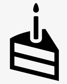 Birthday Cake Icon, HD Png Download, Transparent PNG