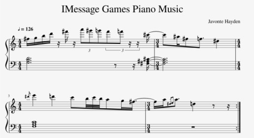 8 Measure Music On Piano, HD Png Download, Transparent PNG