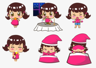 Japanese Sticker Pack For Imessage Source - Cute Animation Sticker, HD Png Download, Transparent PNG