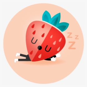 Tired - Strawberry, HD Png Download, Transparent PNG