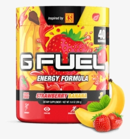 G Fuel Energy - Gfuel Strawberry Banana, HD Png Download, Transparent PNG