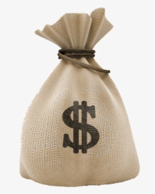 Money Bag Png - Bag Of Money Transparent Background, Png Download, Transparent PNG