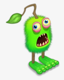 My Singing Monsters Hack Review - My Singing Monsters Green Monster, HD Png Download, Transparent PNG