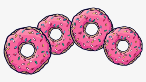 Simpsons Donut Cartoon, HD Png Download, Transparent PNG