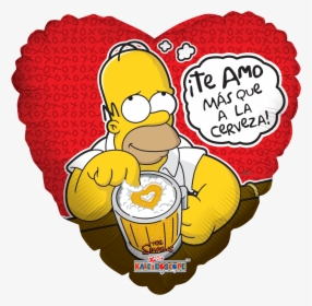 Homero Con Cerveza - Happy Sweetest Day, HD Png Download, Transparent PNG