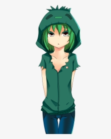 Thumb Image - Zombie Girl Anime Minecraft, HD Png Download, Transparent PNG