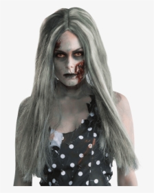 Creepy Zombie Wig - Creepy Womens Halloween Costume Ideas, HD Png Download, Transparent PNG