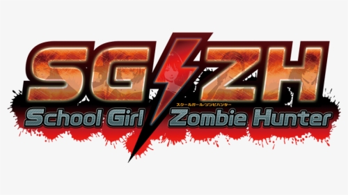 School Girl Zombie Hunter Logo, HD Png Download, Transparent PNG