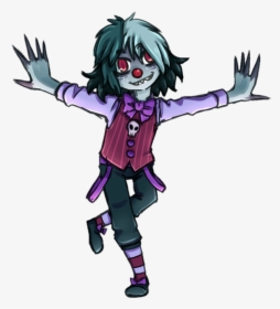 #clown #anime #halloween #cute #colorful #boy #animeboy - Anime Boy Drawing Halloween, HD Png Download, Transparent PNG