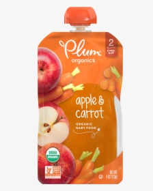 Plum Organics Apple Carrot, HD Png Download, Transparent PNG