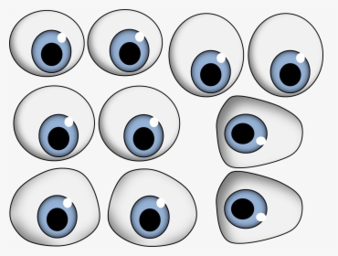 Eyeball Cartoon Eyes Clip Art Free Vector For Free - Cartoon Eyes Png File, Transparent Png, Transparent PNG