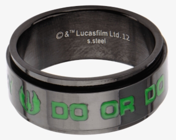 Do Or Do Not Yoda Spinner Ring - Ring, HD Png Download, Transparent PNG