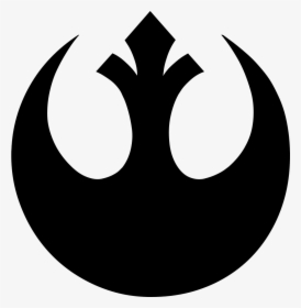 Star Wars Silhouette Png , Png Download - Rebel Alliance Logo Png, Transparent Png, Transparent PNG