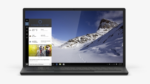 Windows 10 On Laptop Png, Transparent Png, Transparent PNG