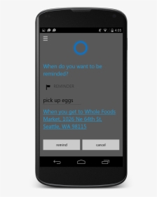 Cortana Android - Cortana, HD Png Download, Transparent PNG