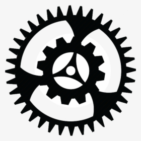 Transparent Interlocking Gears Clipart - Transparent Images Of Gears, HD Png Download, Transparent PNG