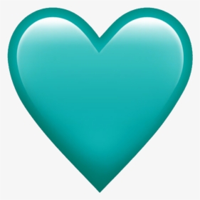#mysticker #emoji #aqua #freetouse #heart #aquaheart - Coração Rosa Emoji Png, Transparent Png, Transparent PNG