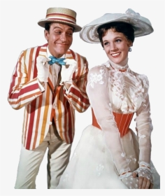 Julie Andrews Mary Poppins Returns Dick Van Dyke Costume - Dick Van Dyke Mary Poppins Suit, HD Png Download, Transparent PNG