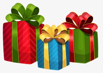 Christmas Gifts Vector Png, Transparent Png, Transparent PNG