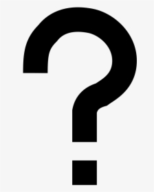 Questionwill The Anime Series Sora No Otoshimono - Small Question Mark Clipart Black And White, HD Png Download, Transparent PNG