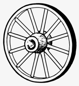 Wagon Drawing At Getdrawings - Wagon Wheel Clipart Black And White, HD Png Download, Transparent PNG
