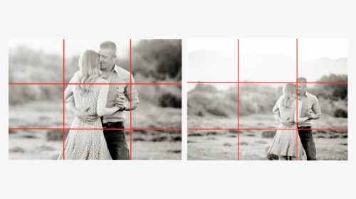 Rule Of Thirds Photography Grid Example, HD Png Download, Transparent PNG