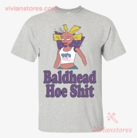 Baldhead Hoe Shit Funny Dump T Shirt Ka02 Vivianstores - Laserdisc, HD Png Download, Transparent PNG