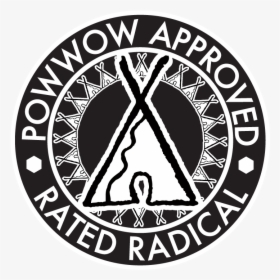 Jh Powwow Approved Rated Radical - Bullet Club Circle Logo, HD Png Download, Transparent PNG