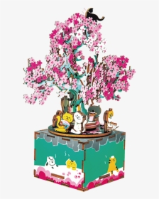 Cherry Blossom Tree-am409 - Music Box, HD Png Download, Transparent PNG