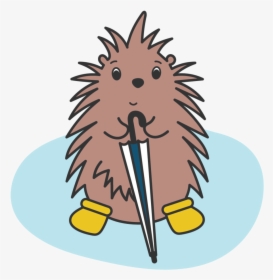Porcupine-umbrellaclosed - Suicide Is Different, HD Png Download, Transparent PNG