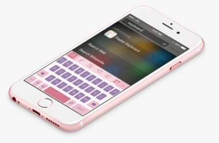 Pastel Pink Phone - Pastelkeyboard Ios 12, HD Png Download, Transparent PNG